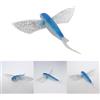 Wodsty Weichk?der Kunstk?dler - Esca per pesca in acqua di mare, in PVC e TPR, galleggiante/immersione, 17-21 cm, per tonno e sgombro
