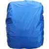 DIYEAH Coprizaino Antipioggia Pieghevole per Zaino 15l-35l in Nylon Blu | Protezione Regolabile per Scuola e Trekking, in Viaggio e Pioggia, Ripiegabile per Trasporto