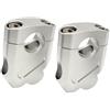 FytStycale Rialzo Manubrio in Alluminio Lavorato CNC Duraturo Resistente per Cockpit, Spostamenti Quotidiani