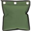 Alipis Sacco da Boxe a Parete in Tela Verde, 10kg per Allenamento | Assorbe L'impatto, Fissaggio Stabile Foro Preforato e Cuciture Robuste, per Palestra Domestica