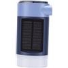 Alomejor Pompa Ad Aria Solare con Lanterna da Campeggio, 4000mAh | Ricarica , 150LM Luce, Flusso D'Aria Reversibile, 4 Ugelli per Materassi e Barche Gonfiabili, Design Compatto Pieghevole