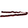 YUYTE Fascia di Resistenza Fitness 12 Segmenti Numerati 120 Cm | Maglia in Cotone Poliestere, Sezioni Numerate, Allenamento Glutei Gambe, Stretching Spalle Schiena, Esercizio Domestico per
