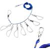 Generic Stringer Fishing Heavy Duty antiruggine ad alta resistenza supporto clip | Anello per lago, fiume, barca, riva, riva, ruscello, stagno, molo, spiaggia