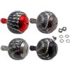 Wodsty Pomello manovella per mulinello compatibile con Daiwa S Alluminio | Mulinello da pesca da 36 mm, manovella in lega di alluminio, ergonomico, antiscivolo, per Daiwa S, mulinelli da spinning