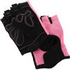 TOPBATHY Guanti Sportivi Mezze Dita Rosa in Poliestere per Allenamento Donna | Palmo Antiscivolo, Rete Traspirante ad Asciugatura Rapida, Rinforzo Resistente, e Trekking