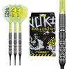 Target Darts Luke Littler Fallout 90% Tungsteno Punta Morbida Dart Set, 19G | Luke Il Nuke Professionale Freccette Set, Cryo Tips, No.2 K-Flex Alettes e Alberi, Premium Swiss Key Strumento, SP, Kflex