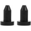 GANAZONO 2 Pezzi Tappi di Scarico per Kayak in Neoprene Nero, Riutilizzabili | Kayak Sit-on-top e Imbarcazioni, Drenaggio Rapido, Tenuta Sigillante Leggera, Superficie Liscia senza Sbavature