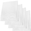 SUPVOX 100 Pezzi Supporto Trasparente per Pettorali Gara in PVC, Bianco | Protegge i Numeri di Gara, Custodia Fori Preforati e Dorso a Raccoglitore, per Allenatori e Arbitri