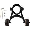 Wodsty Supporto pieghevole in alluminio per monopattino elettrico Ninebot F20, F25, F30, F40 e Xiaomi 4PRO, nero