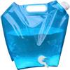 Generisch Borsa d'acqua pieghevole per esterni, a prova di perdite | Borsa pieghevole per acqua potabile, portatile, per campeggio, sport, campeggio, escursionismo, picnic, barbecue, stoviglie