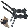 Generic Ramponi da neve antiscivolo per ghiaccio, 9 tacchetti | Walk Traction Tacchetti per Arrampicata Invernale Coperture Outdoor Pesca Alpinismo
