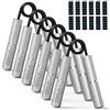 GORPENT Maniglia di allenamento, 100/150/200/250/300/350lbs Hand Grip, antiscivolo rinforzatori per maniglie professionali in alluminio, set di rinforzatori per la casa, palestra e ufficio