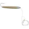 Wodsty Esca galleggiante in legno per pesci predatori come tonno, 15,5 cm | Esca a matita pesante, 15,5 cm, 74,5 g, per tonno, Mahi, Wahoo, Marlin, canna da pesca in mare alto
