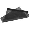 NIYANGLE Tessuto Antirumore Mimetico Doppio Strato 40x40 per Tiro | Leggero e Resistente, Facile da Trasportare, Uso Professionale e Personale, Colore Nero