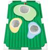 Generic Tappetino da Putting con Borsa Leggero | Pieghevole, Tappeto da Golf con Buche, per Casa, Golfisti