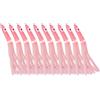 Wodsty Confezione da 10 pesci a forma di calamaro, 6 cm, in PVC luminoso, per acqua salata, Trolling K?der Glow in the Dark