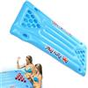 Générique Giochi di festa in Piscina Grande Tavolo Zattera Gonfiabile Galleggiante | Decorazioni per festa piscina per lago, fiume, spiaggia, esterno, interno, casa, nuoto, compleanno, relax