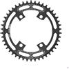 Vootnifig Corona per bici da strada 46T 110BCD per pendolarismo (rotonda | Alluminio lavorato a CNC, conteggio preciso 46T, 110BCD 4-braccio adatto, bici da strada ottimizzata, leggero e durevole