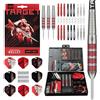 Target Darts Stephen Bunting 100 Pezzi Ottone Freccette Set Principianti | Il Bullet Freccette Sets con Ottone Darts, No.2 Alettes, No.6 Alettes, Alberi, Alette Protezioni e Scheda di Pagamento