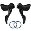 Generico Leva Cambio, Compatibile con Shimano, ST-R3000 ST R3000 | Coppia leve doppio controllo, sinistra destra, freno Super SLR, 2x9s, lega
