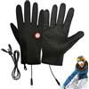 Generic Guanti scaldamani riscaldati USB, guanti riscaldati, mani portatili | Guanti per interni ed esterni donne uomini guanti invernali sci snowboard escursionismo ciclismo Mo