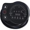 Wodsty Display a LED KT-900S per bicicletta elettrica con spina SM, indicatore della batteria a 4 livelli, 5 livelli di marcia, 24 V/36 V/48 V, nero