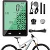 Generic Tracker wireless impermeabile per contachilometri per bici | 2.8 Display LCD Impermeabile Bicicletta Computer Senza Fili per Notte Equitazione Ciclisti Riders Principianti