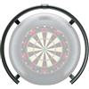 Target Darts Corona Vision 2 Bersagli LED Illuminazione Sistema, Nero Frame | LED Bersagli Luci Surround, Touchscreen Luce Dimmer/Regolatore, Professionale Dart Home Setup 270° Ombra Gratis Illuminazione