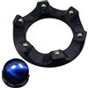 Generic Supporto rotante per palla da bowling, liscio, girevole a 360 gradi | Supporto per palla da bowling, per pulizia, sport, manutenzione, macinazione, uso domestico
