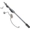 Wodsty Set di canna da pesca portatile in metallo, 32 cm, con mulinello da 5000 g, in fibra di carbonio, per mare e fiume, foro nero, attrezzatura da viaggio compatta