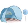 Générique Tenda Da Spiaggia Portatile Leggero Facilità Di Installazione Protezione | Tenda da spiaggia per bambini per campeggio all'aperto picnic piscina giardino sport estivi e per cani