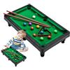 Generic Mini tavolo da biliardo da tavolo per bambini, set da tavolo portatile da | Biliardo Desktop Gioco Per Casa Interni