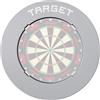 Target Darts Notched Bersagli Surround Protezione Anello, Rosso/Nero/Grigio | Interni ed Esterni Bersaglio Protezione Parete, Compatible con Tutto Bersagli Freccette | Professionale Home Setup Accessori