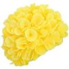 Harilla Cuffia da Piscina Elegante | Vintage, Cuffia in Nylon con Fiori, Retrò, per Spa, Adulti, Giallo