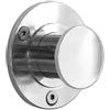 Baoblaze Dischi in Acciaio Cromato Salvaspazio Dischi con Cilindrico Stabile a Parete con Base Circolare, 4,5cm