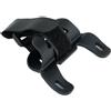 Wodsty Robusto supporto per pompa bicicletta con kit di montaggio, nero | Supporto per pompa da bicicletta, in nylon, staffa di montaggio, per fori del telaio con viti e attrezzi, 30 g, nero