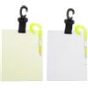 Generic Attrezzatura da immersione subacquea impermeabile luminosa | Blocco note subacqueo in ardesia per principianti subacquei subacquei subacquei snorkeling grotta lago formazione fotografia