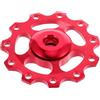 HANABASS Ruota Guida Cambio Bici in Lega di Alluminio e Ceramica CNC | Denti Positivi e Negativi, Cuscinetto Ceramico, Bassa Rumorosità, per Catene e Manutenzione Mountain Bike