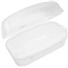 FOMIYES Custodia Rigida per Maschera Sub 20x11x10 CM, Bianca, PP | Protezione Antiurto, per Organizzare Attrezzi da Immersione, Adatta a Snorkelers e Ragazzo Ragazza