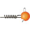 Volkien Soul TPA Screw Head Orange - VELKIËN Soul - Testa a vite per esche morbide - Fissaggio Stinger - Montaggio rapido - 2 pezzi