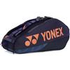 YONEX PRO Racquet Bag 6 PCS Mdnv Borsa per Racchetta Blu - Arancione