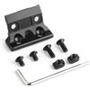 GLECTICAL Supporto per Torcia Tattica M300/600, Staffa Base di Torcia(Nero) | Supporto da Guida per Torcia, Compatibile con Sistemi MLOK/KEYMOD