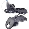 Generic Mini pedane per bicicletta, pieghevoli, compatte, di ricambio | Pedane antiscivolo per bicicletta, poggiapiedi di ricambio, portatili, pieghevoli, per mountain bike