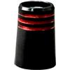 Sandyseptember Protezioni per mazze da golf rosse, senza lacci, facili da montare, per una | Guscio in plastica rigida, 9,4 x 20 x 13,8 mm, vestibilità precisa, previene i graffi, design slip-on, sicuro per i viaggi