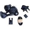 Generico Di2 12 velocità, Compatibile con Shimano, M6250 SW-M6250-R | RD-M6250-SGS, EC-DN100, BT-DN320; deragliatore posteriore a 12 velocità per MTB