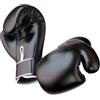 Didiseaon Guanti da Boxe Adulti 10oz in PU Nero per Allenamento | Protezione dagli Impatti, Supporto al Polso, Comfort Traspirante, per Principianti