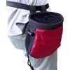 Générique Borsa per arrampicata in magnesia per arrampicata Crossfits | per sollevamento pesi con grande tasca con cerniera e cintura regolabile