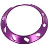 Wodsty Anello decorativo in metallo compatibile con Abu Garcia P4 EXD ZATA | Anello decorativo per Abu Garcia P4 EXD Zata 992 Max4 Bmax4 Baitcasting mulinello metallo ricambio nero rosso oro argento
