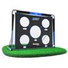 Racetex Porta da calcio 2 in 1 per bambini con parete, robusta per il | Porta da calcio per bambini da giardino, robusta e stabile grazie alle aste in fibra di vetro, veloce da montare