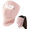 Générique Maschera Viso Inverno Uomo Coperta Addensata | Passamontagna Inverno con Occhiali Per Le Donne In Ciclismo Equitazione Moto Snowboard E Attività All'aperto